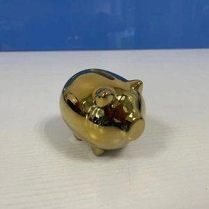 Little golden piggy bank